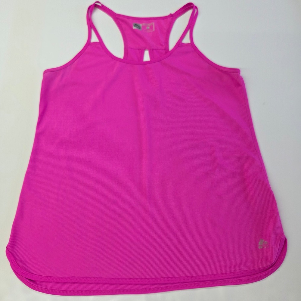 RBX‎ Performance Tank Top Women XL Pink Racerback Keyhole X-Dri CR399